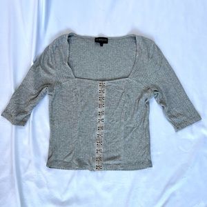 Hook & Eye Crop Top